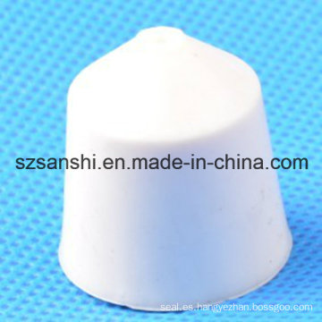 Pie de goma personalizado del silicio del OEM